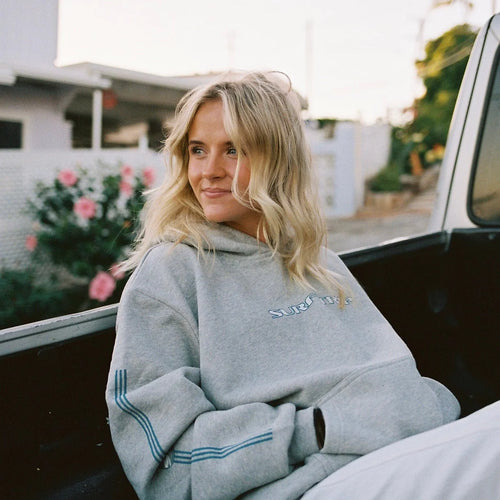 Plaid Hoodie 'Surf Trip'